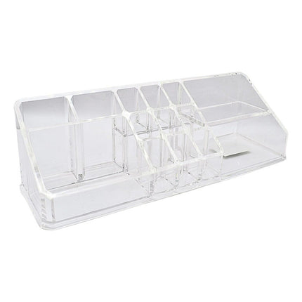 Organizador Acrílico Para Cosméticos 28x8x9cm Transparente
