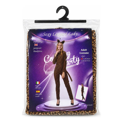 Disfraz Para Adultos Leopardo Carnaval, Halloween, Eventos Leopardo S