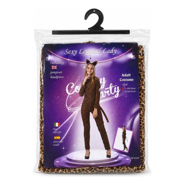 Disfraz Para Adultos Leopardo Carnaval, Halloween, Eventos Leopardo S