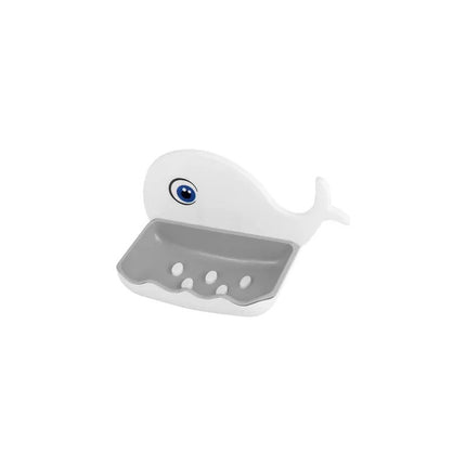 Jabonera Con Forma De Ballena Autoadhesiva