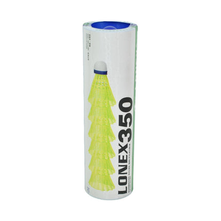 Pluma De Badminton Amarilla 6 Pcs