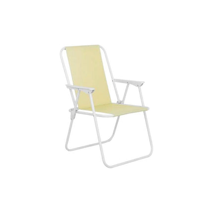 Silla Plegable De  Playa Colores 50 X 46 X 76 Cm Beige