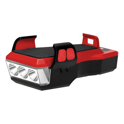 Luz Led Frontal Recargable Power Bank/bocina4en1 X