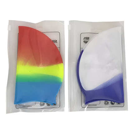 Gorra De Silicona De Baño Piscina Deporte Modelos Multicolor Multicolor