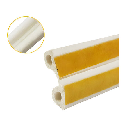 Burlete Pvc 6 Metros Blanco Tipo D Blanco