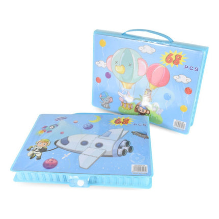 Valija Set Escolar De Arte 68pcs
