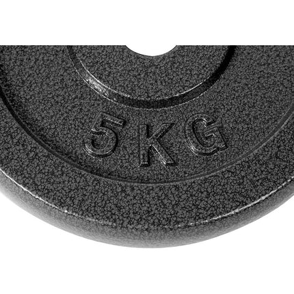 Discos De Hierro De 5 Kg Negro