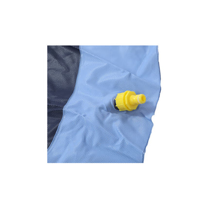 Piscina De Agua Con Aspersor Para Mascotas Diametro 1,7m Azul