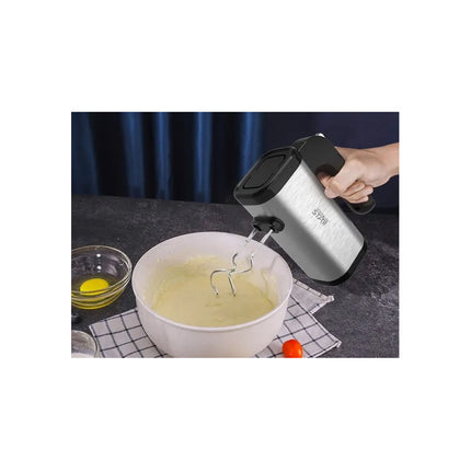 Batidora Electrico De Mano  Winning Star St-5536 Plateado