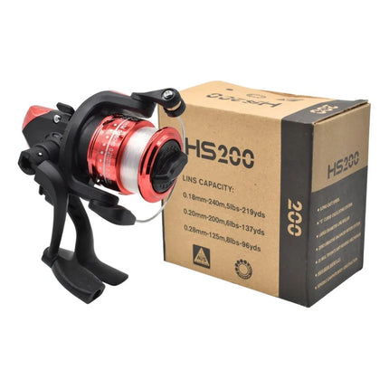 Reel De Pesca Giratorio 5.2:1 Sf1613/4 Rojo