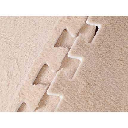 Alfombra Entrelazadas De Felpa 10 Unidades 50×50