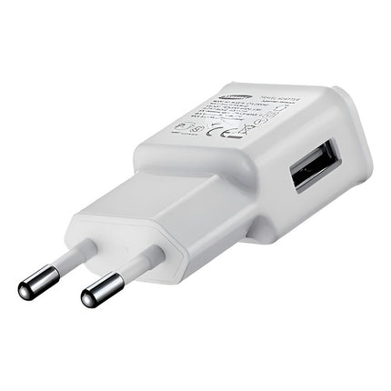 Cargador De Pared 1000 Mah 1 Usb Blanco