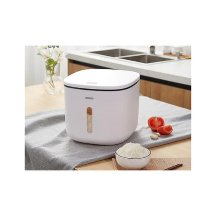 Contenedor Grande De Comida Tapa Automática Ecoco E2005 X