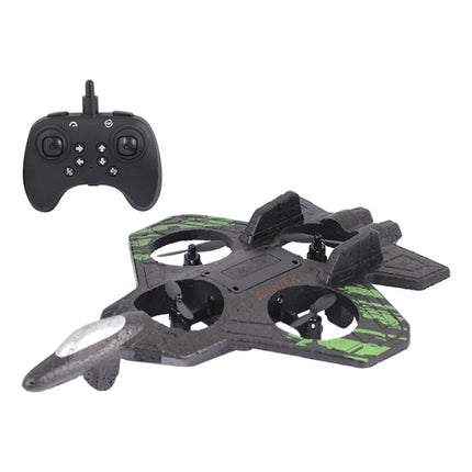 Avion De Espuma Drone A Control Remoto Negro