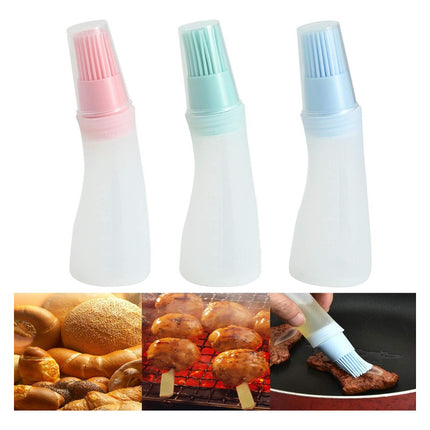 Botella Pincel Cepillo De Silicona Para Comida Pasteleria