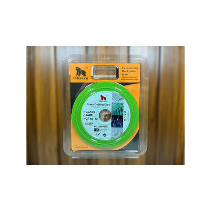 Disco Para  Cortar Vidrio 115mm Ohzaru Verde