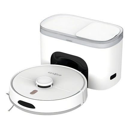 Aspiradora Robot Smart Enxuta Aenxrtms29250w Wifi Con Mopa Color Blanco