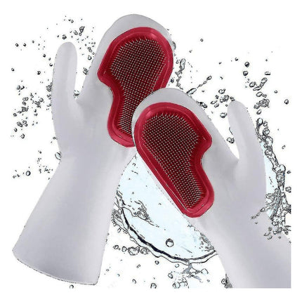 Guantes Cepillos Para Limpiar Por 2 Unidades  Esponja