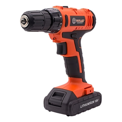 Taladro Bateria 18v 2 Li-0n Toyaki Tk-863 Frecuencia 60 Naranja Oscuro 60