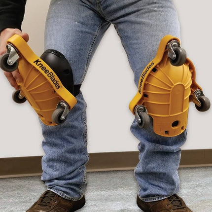 Rodilleras Moviles Kneeblades 1603 Milescraft Amarillo 1