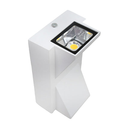 Foco Exterior Triangular 6w Doble Luz