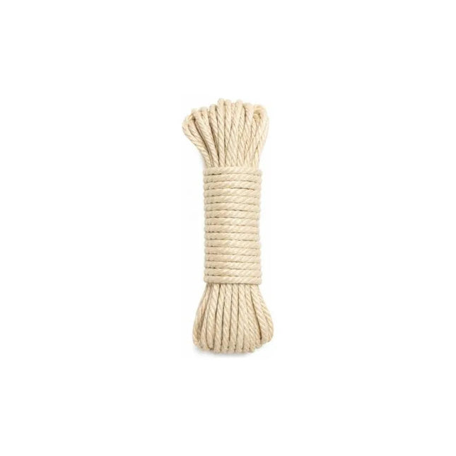 Cuerda De Fibra Natural 10m X 4mm Ctl00313 Beige