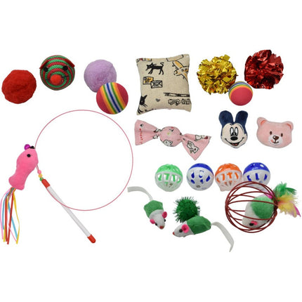 Set De Juguetes Para Mascotas 20pcs