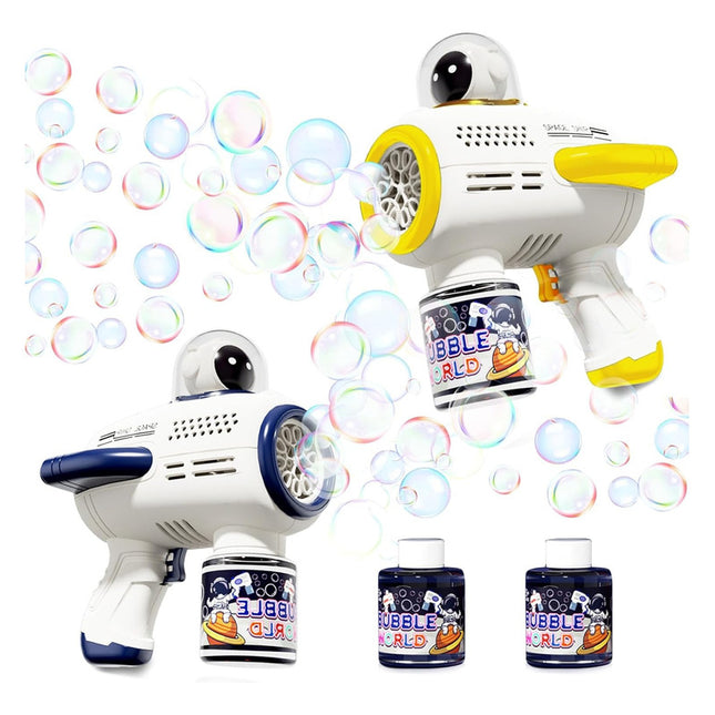 Pistola De Burbujas Astronauta Azul Azul