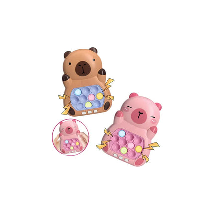 Pop It Sensorial De Capybara Y Labubu Con Luz Y Sonido X