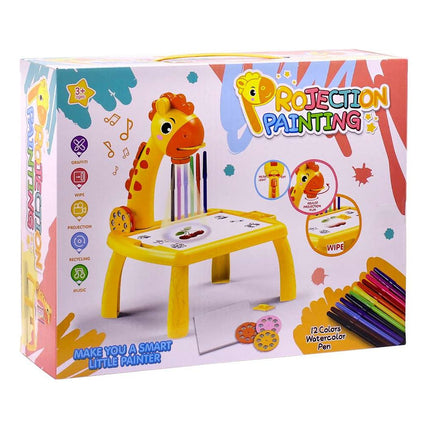 Pizarra De Dibujo Para Niños Jirafa
