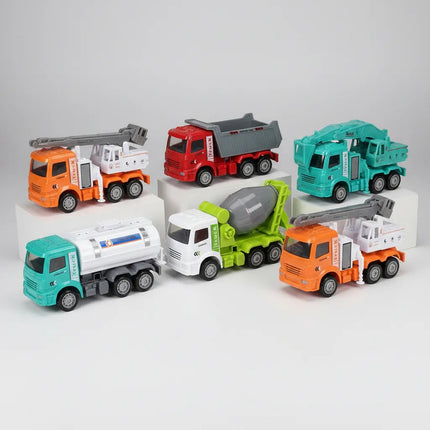 Set De Camiones De Construcción 6pcs Varios