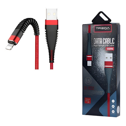 Cable Usb Compatible  Con iPhone Malla  Reforzado  1 Metro Varios