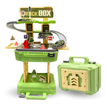 Juego Parking De Militar En Maleta