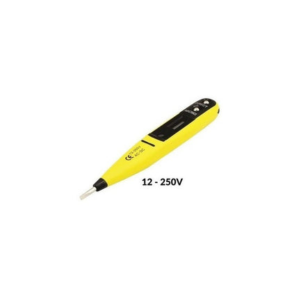 Probador De Voltaje Digital  Amarillo Y Negro