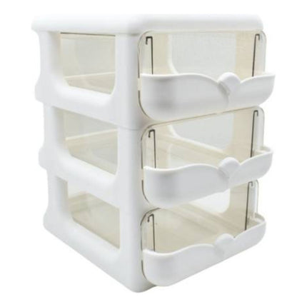 Organizador Plástico Con Cajones 13x20x20cm