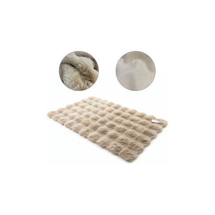 Alfombra De Felpa Con Relieves 50x80cm. 1 M 1 M Relieve Beige