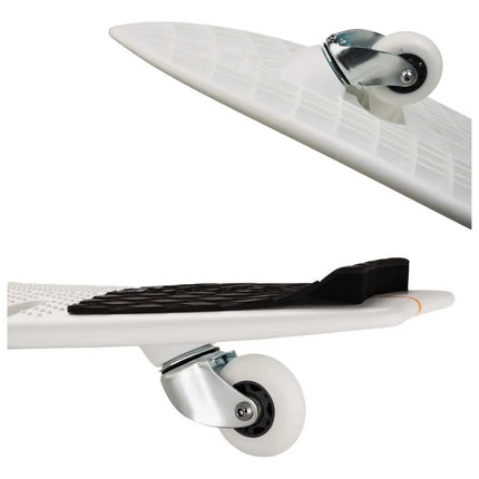 Skate De Dos Ruedas Waveboard 27x81cm Blanco