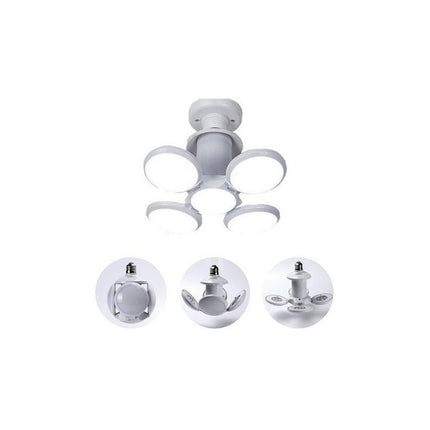Lámpara Led 72w Articulada De Pelota A Flor E27 N/a