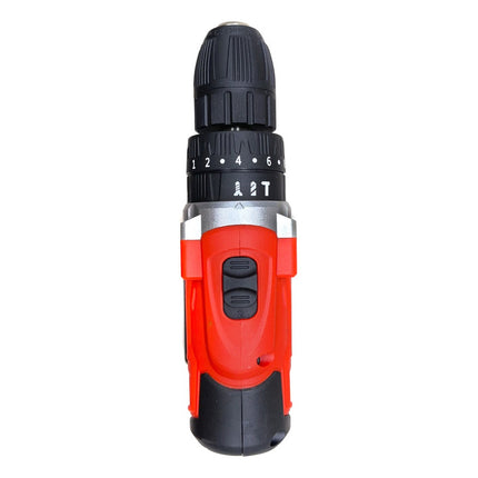 Taladro A Bateria 20v 10mm Toyaki Tk-817a  Frecuencia 60 Naranja