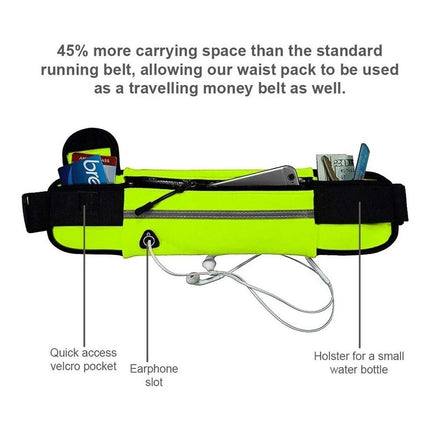 Riñonera Expandible Reforzada Running Impermeable