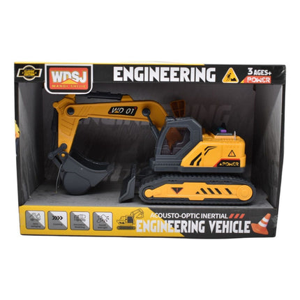Maquina Excavadora Con Luz Y Sonidos Ty363032 C