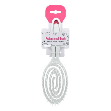 Cepillo De Pelo Flexible Ovalado Masajeador Varios
