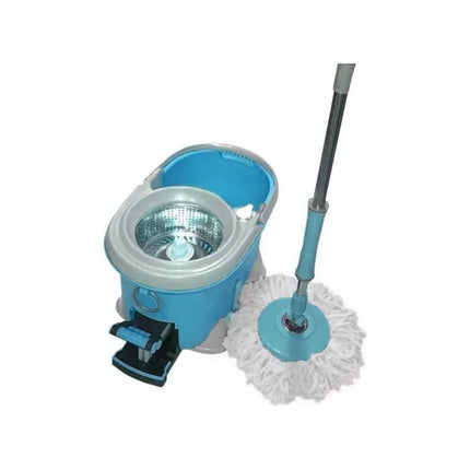 Mopa Giratoria 360 Con Pedal Cesta Acero Inoxidable Premiun  V