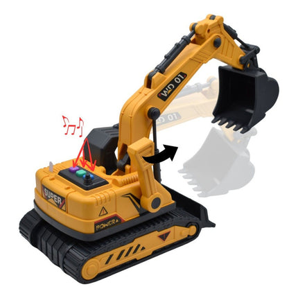 Maquina Excavadora Con Luz Y Sonidos Ty363032 C