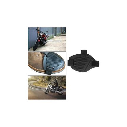 Protector Cobertor Calzado Zapatos Para Palanca Cambios Moto Negro