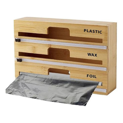 Porta Rollo De Cocina Genérica Genérico Madera
