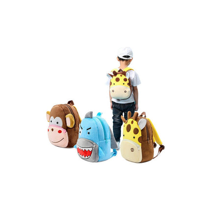 Mochila Jardin Infantil Peluche Animales Varios Diseños Varios