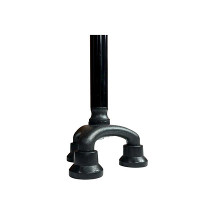 Baston Recto De 3 Patas Negro