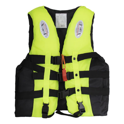 Chaleco Salvavidas Ajustable Xxl Amariilo  Amarillo