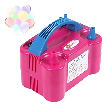 Inflador Globos Eléctrico + 5 Rollos Cinta Arco 5 Metros C/u
